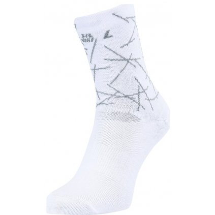 Cyklo ponožky SILVINI Aspra bílá