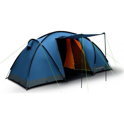 Stan rodinný TRIMM Comfort II modrý (Barva dark lagoon/ dark grey, Velikost 4-6 osob)