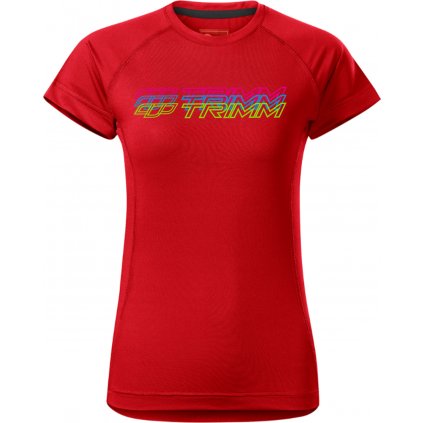 Dámské tričko TRIMM Destiny Lady červené