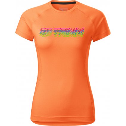Dámské tričko TRIMM Destiny Lady oranžové
