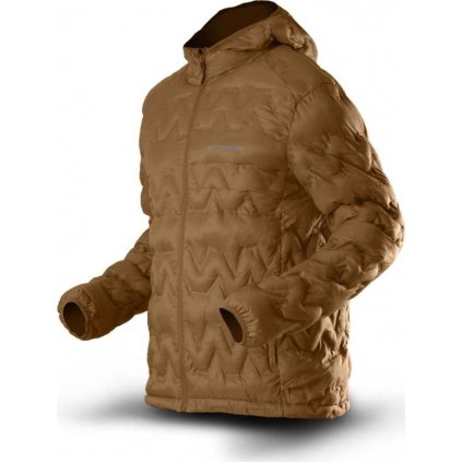 Dámská zimní bunda TRIMM Trock Lady zlatá (Velikost XS, Barva golden/ light grey)