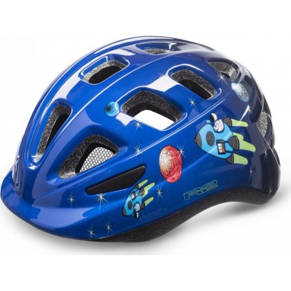 Dětská cyklistická helma R2 Bunny modrá