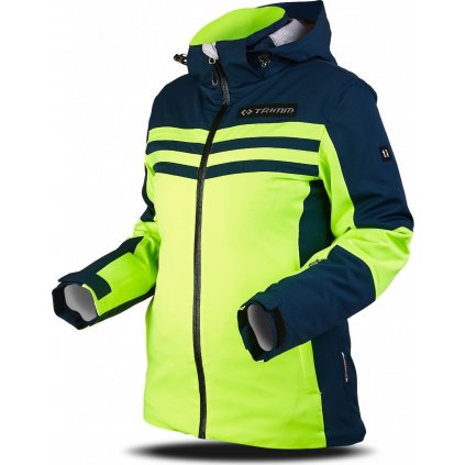 Dámská lyžařská bunda TRIMM Ilusion zelená/tmavě modrá