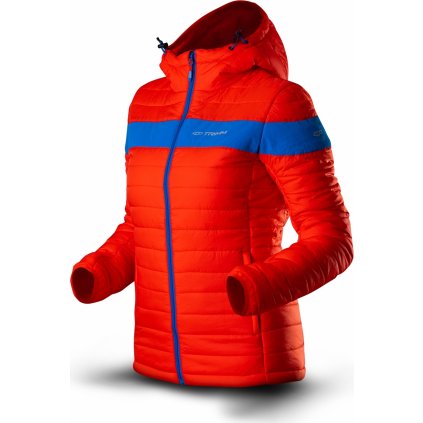 Dámská bunda TRIMM Credit Lady oranžová (Velikost XS, Barva orange/ jeans blue)