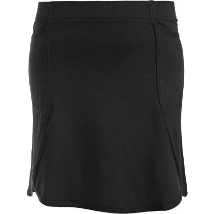 Dámská merino sukně SENSOR Merino Active černá (Velikost M, Barva černá)