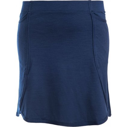 Dámská merino sukně SENSOR Merino Active modrá (Velikost M, Barva modrá)