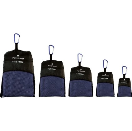 Ručník FERRINO X-Lite Towel M modrá (Barva Modrá)