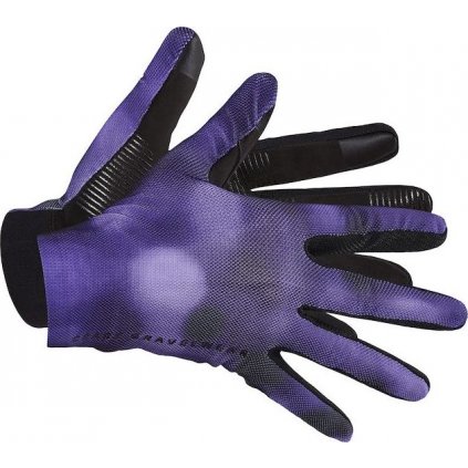 Cyklistické rukavice CRAFT Adv Gravel fialové