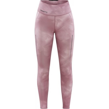 Dámské běžecké kalhoty CRAFT Adv Essence Run růžové