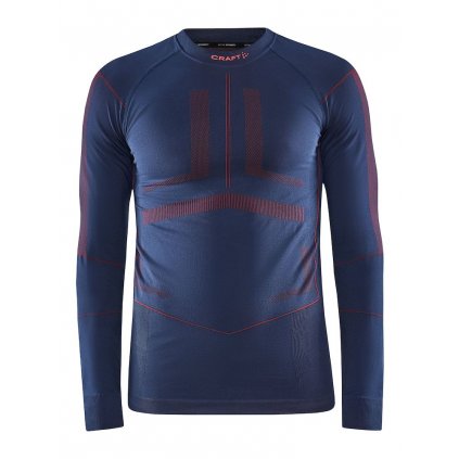 Pánské funkční triko CRAFT Active Intensity LS modré