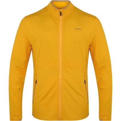 Pánská mikina na zip HUSKY Tarp zip žlutá (Velikost L)