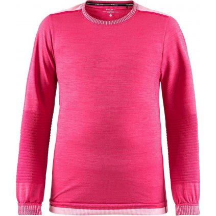Dětské funkční triko CRAFT Fuseknit Comfort Junior růžové