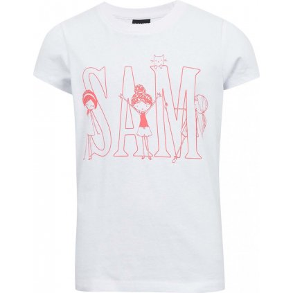 Dívčí triko SAM 73 Ielenia bílé