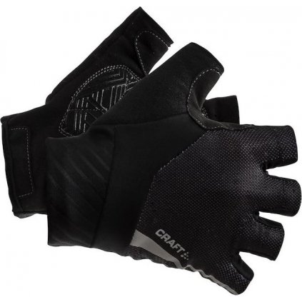 Cyklistické rukavice CRAFT Rouleur černé