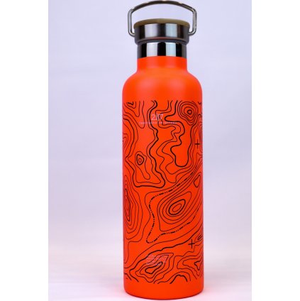 Termo láhev - ocelová dvoustěnná 2117 - 750 ml oranžová