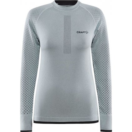 Dámské funkční triko CRAFT Adv Warm Intensity Ls modré