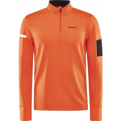 Pánské běžecké triko CRAFT Adv Subz Ls 2 oranžové