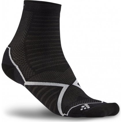 Funkční ponožky CRAFT Run Warm černé