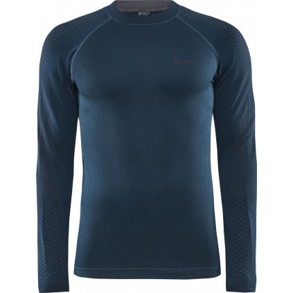 Pánské funkční triko CRAFT Adv Warm Intensity Ls zelené