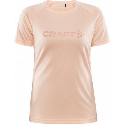 Dámské funkční triko CRAFT Core Essence Logo růžové