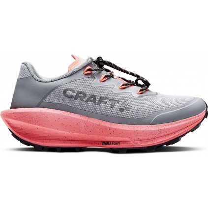 Dámské běžecké boty CRAFT Ctm Ultra Carbon Trail šedé