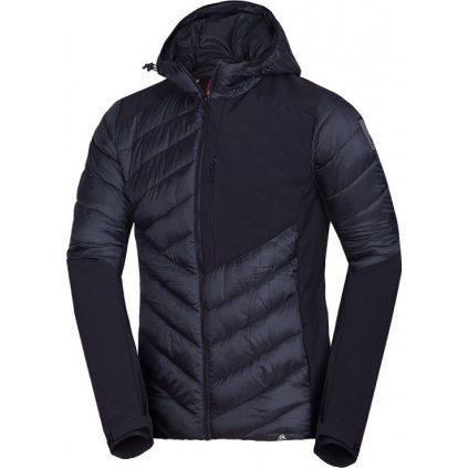 Pánská hybridní bunda NORTHFINDER Barry černá (VELIKOST M)