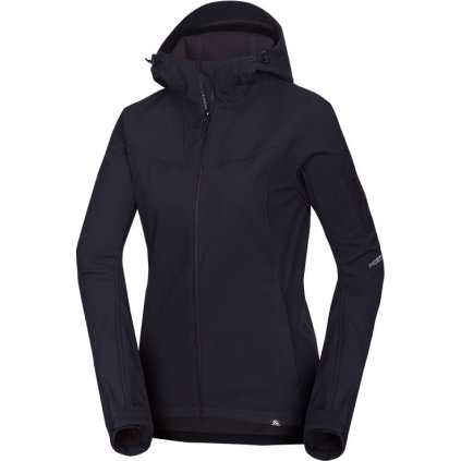Dámská softshellová bunda NORTHFINDER Jeanne černá (VELIKOST S)