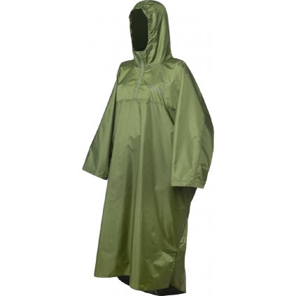 Pláštěnka TREKMATES Deluxe Poncho zelená