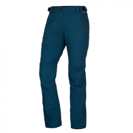 Dámské softshellové kalhoty NORTHFINDER Garnet modré