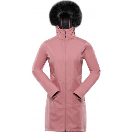Dámský softshellový kabát ALPINE PRO Ibora růžový