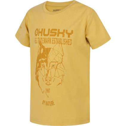 Dětské funkční triko HUSKY Tash K žluté
