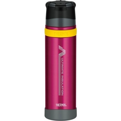 Termoska se šálkem do extrémních podmínek THERMOS Mountain FFX - červená 0,75 l