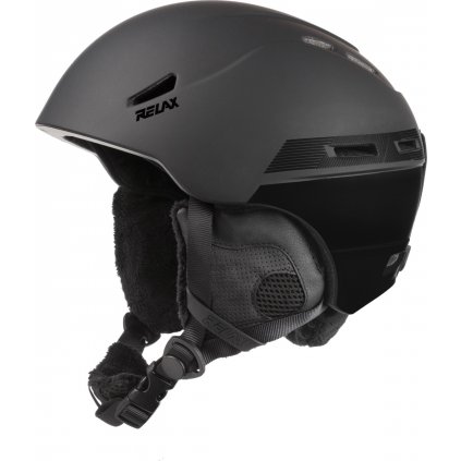 Unisex lyžařská helma RELAX Patrol černá
