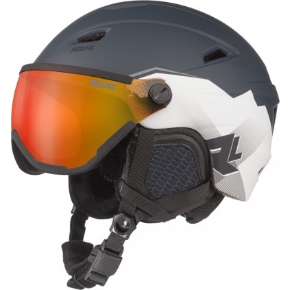 Unisex lyžařská helma RELAX Stealth modrá