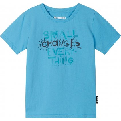 Dětské bavlněné tričko REIMA Valoon - Blue sky