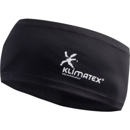 Unisex běžecká čelenka KLIMATEX Prou černá