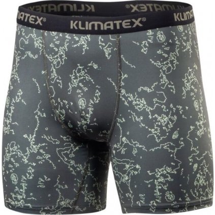 Pánské funkční boxerky KLIMATEX Finir zelené