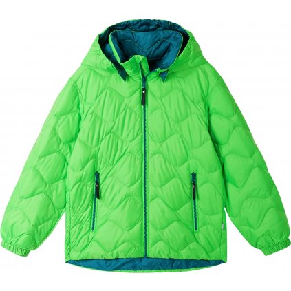 Dětská péřová bunda REIMA Fossila - Neon Green