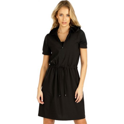 Dámské šaty LITEX s krátkým rukávem černé