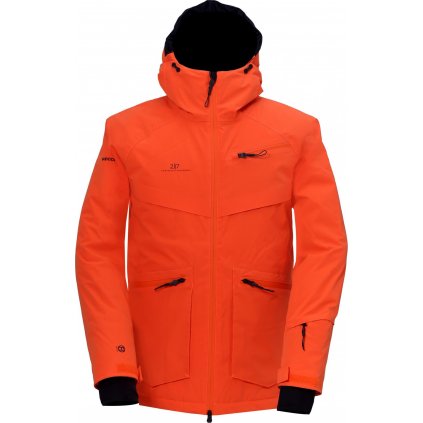 Pánská lyžařská bunda 2117 Nyhem Eco oranžová