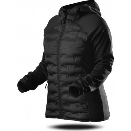 Dámská prošívaná bunda TRIMM Ervi Lady grafit black/black (Velikost XS, Barva grafit black/ black)