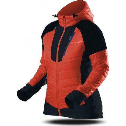 Dámská sportovní bunda TRIMM Contra orange/grafit black (Velikost XS, Barva orange/ grafit black)