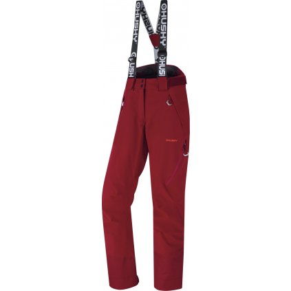 Dámské lyžařské kalhoty HUSKY Mitaly červené