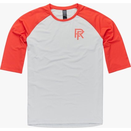 Pánský cyklistický dres RACE FACE Commit Tech růžový (Velikost M, Barva červená)