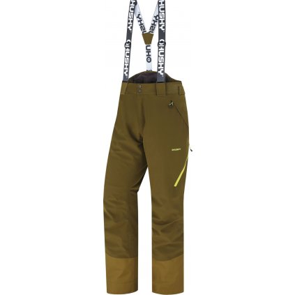 Pánské lyžařské kalhoty HUSKY Mitaly khaki
