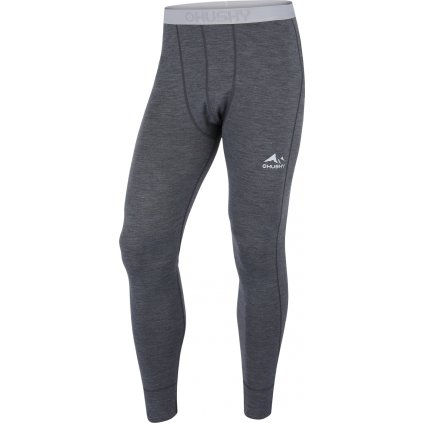 Pánské merino kalhoty HUSKY Merea šedé (Velikost XXXL)