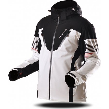 Pánská lyžařská bunda TRIMM Avalon white/black