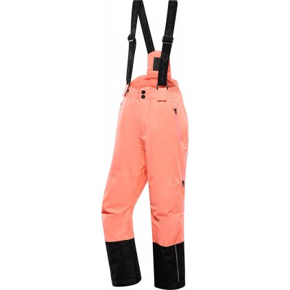 Dětské lyžařské kalhoty ALPINE PRO Felero oranžové