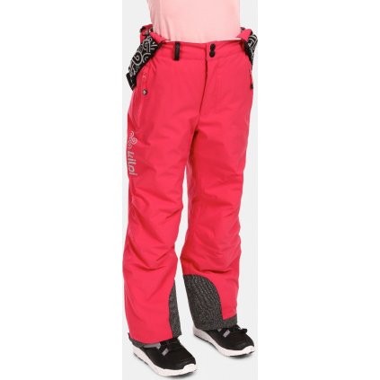 Dětské lyžařské kalhoty KILPI Mimas růžové