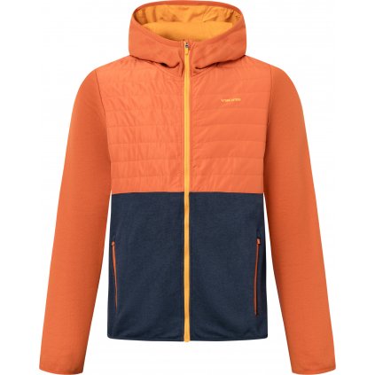 Pánská outdoorová bunda VIKING Creek Hoodie oranžovomodrá